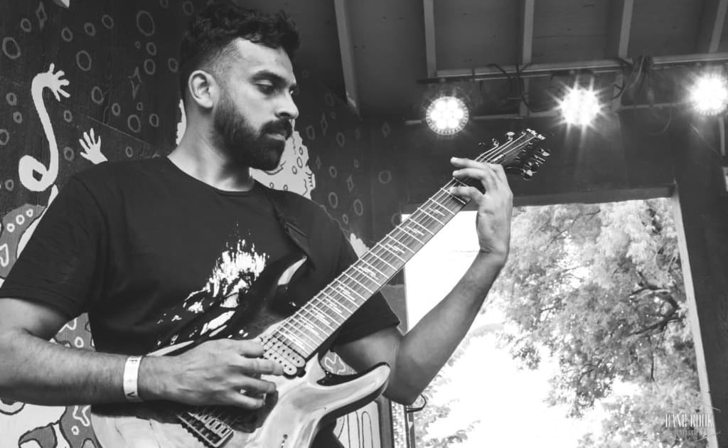 S.H.I.V. live guitarist performance